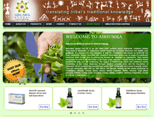 Tablet Screenshot of abhumka.com